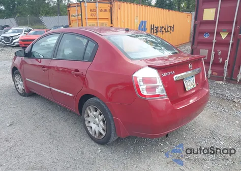 2011 Nissan Sentra 2.0S from USA, damaged, VIN 3N1AB6AP5BL613141
